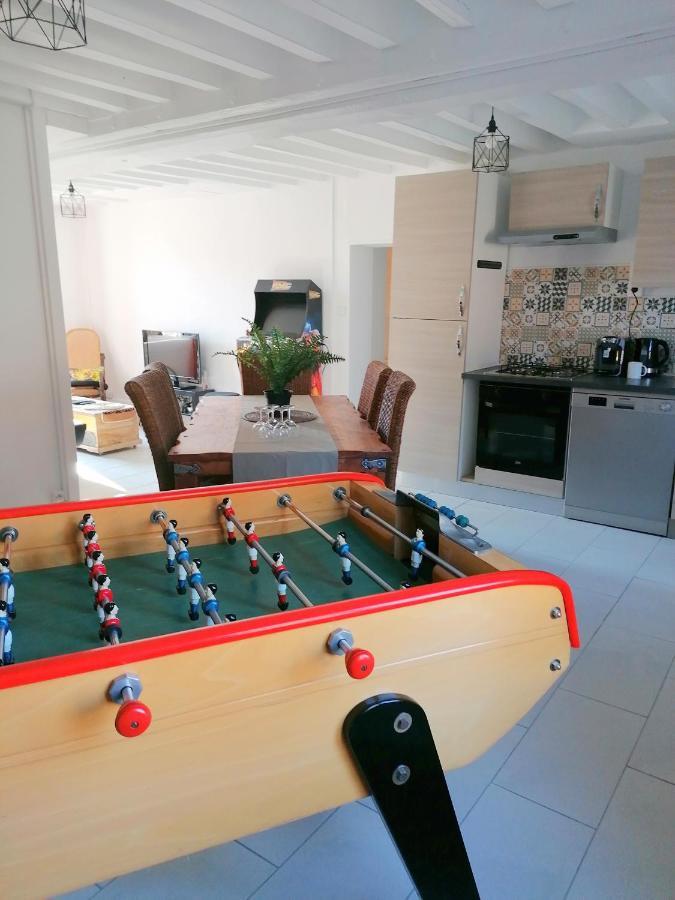 Le Cocoon D'Annabelle - Jolie Maison Avec Jeux Et Grand Jardin Pierrefitte-sur-Sauldre Luaran gambar